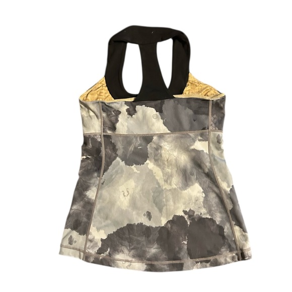 Lululemon Cloud Print Racerback Tank Women’s Size 6 Balletcore - Picture 2 of 9